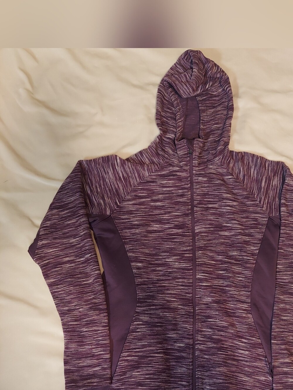 Purple Hooded Columbia Jacket Medium